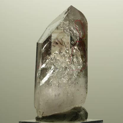 Enhydro Lemurian Phantom Amethyst, 6x Blase + Partikel Streep Mine, Namibia 56*25*24mm #14570