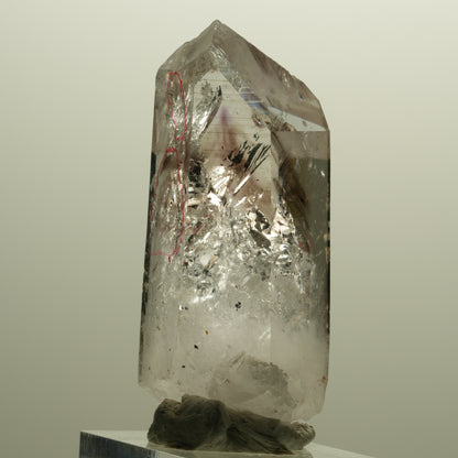 Enhydro Lemurian Phantom Amethyst, 6x Blase + Partikel Streep Mine, Namibia 56*25*24mm #14570