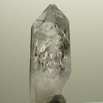 Skelett Phantom Amethyst Spitze Streep Mine, Goboboseb, Namibia 56*21*17mm #14571