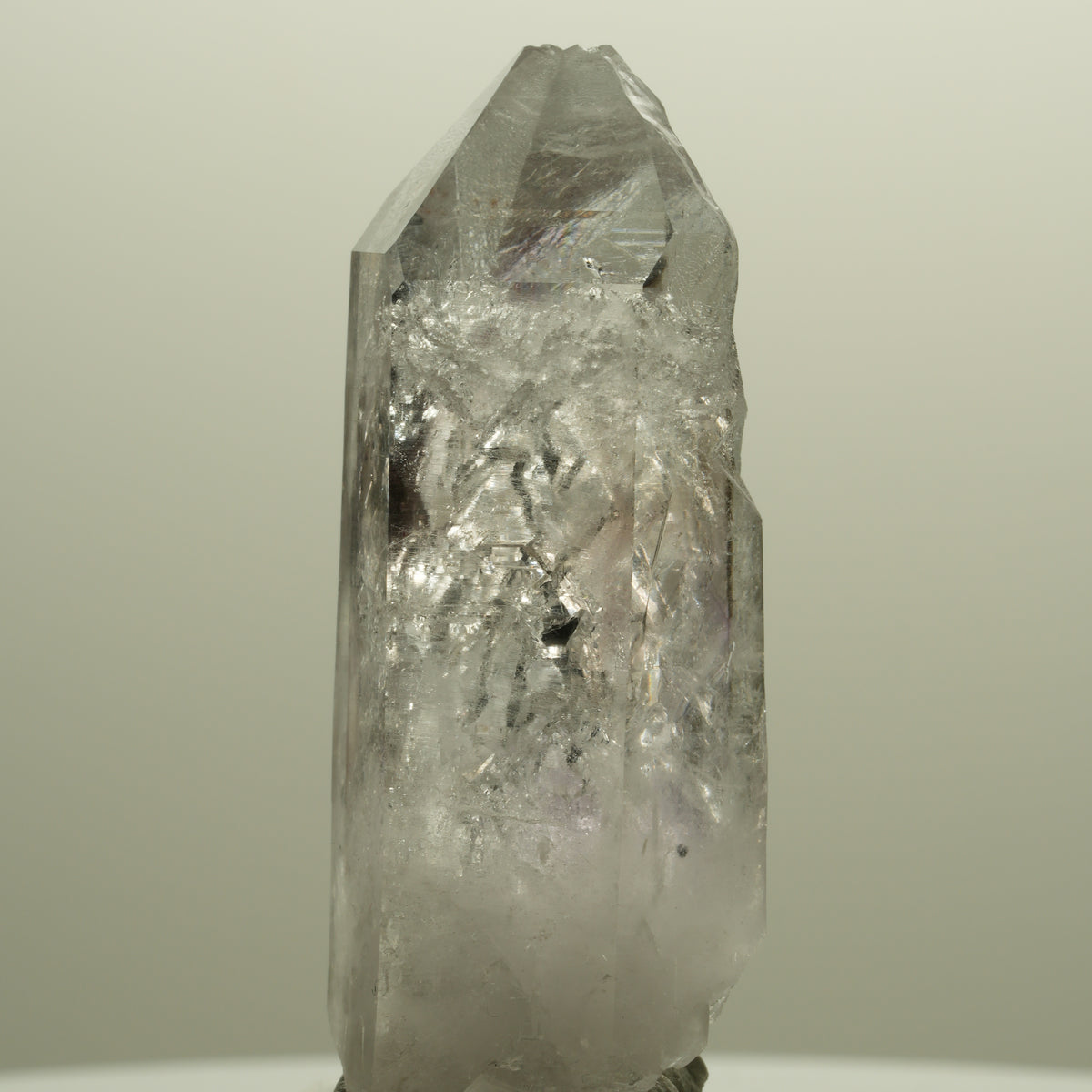 Skelett Phantom Amethyst Spitze Streep Mine, Goboboseb, Namibia 56*21*17mm #14571