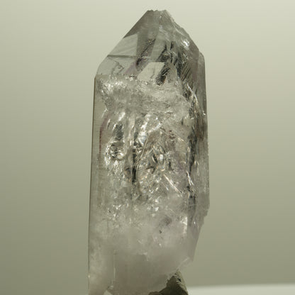 Skelett Phantom Amethyst Spitze Streep Mine, Goboboseb, Namibia 56*21*17mm #14571