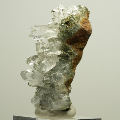 Harlekin Starburst Quarz, Calcit, Analcim, Epidot, Matrix Streep Mine, Namibia 57*35*27mm #14626