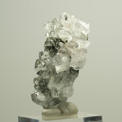 Harlekin Starburst Quarz, Prehnit, Epidot auf Matrix Streep Mine, Namibia 50*46*23mm #14628