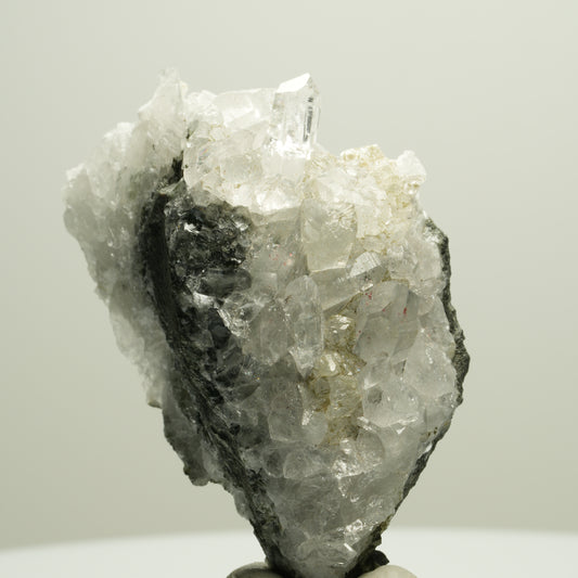 Harlekin Starburst Quarz, Calcit, Epidot auf Matrix Streep Mine, Namibia 59*37*22mm #14630