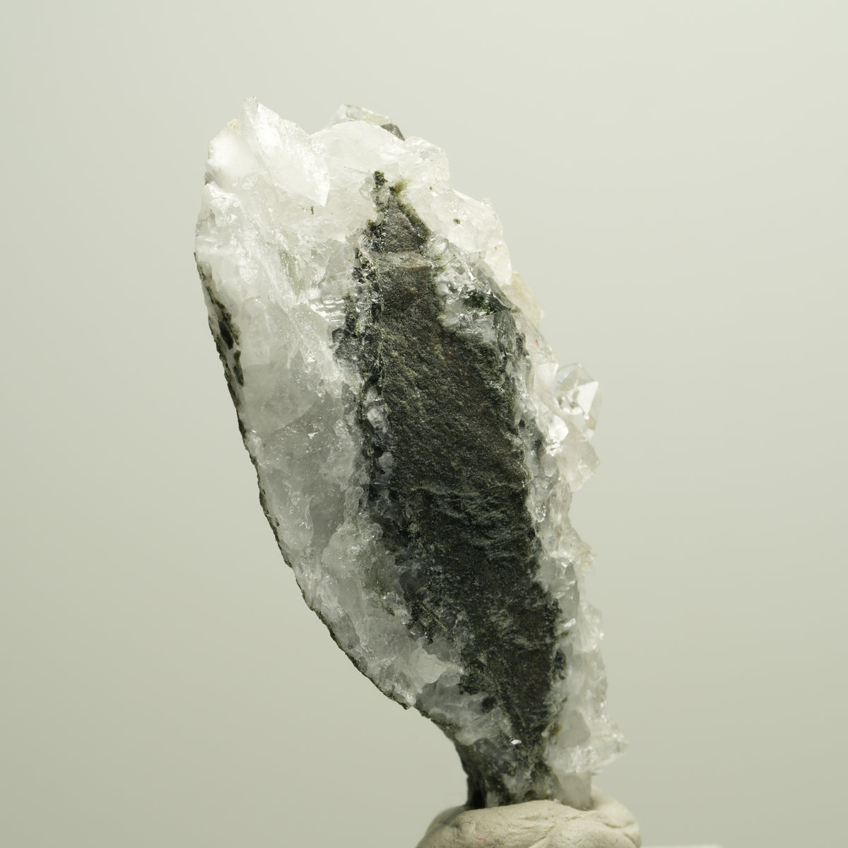 Harlekin Starburst Quarz, Calcit, Epidot auf Matrix Streep Mine, Namibia 59*37*22mm #14630