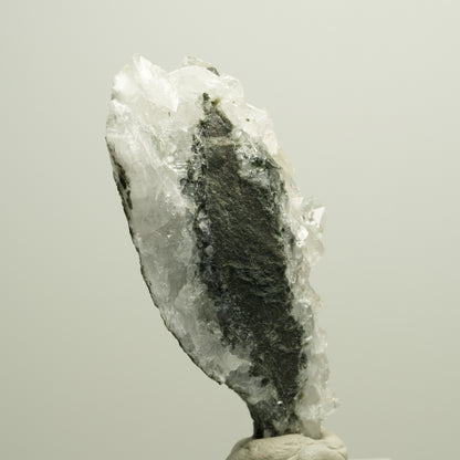 Harlekin Starburst Quarz, Calcit, Epidot auf Matrix Streep Mine, Namibia 59*37*22mm #14630