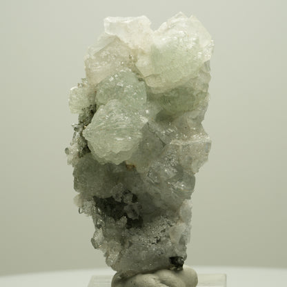 Starburst Quarz, Prehnit, Calcit, Analcim, Epidot, Matrix Streep Mine, Namibia 58*33*24mm #14635
