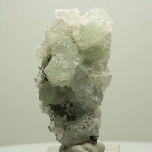 Starburst Quarz, Prehnit, Calcit, Analcim, Epidot, Matrix Streep Mine, Namibia 58*33*24mm #14635