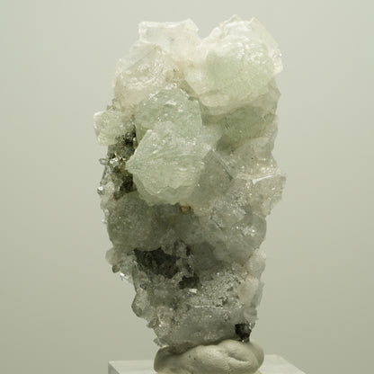 Starburst Quarz, Prehnit, Calcit, Analcim, Epidot, Matrix Streep Mine, Namibia 58*33*24mm #14635