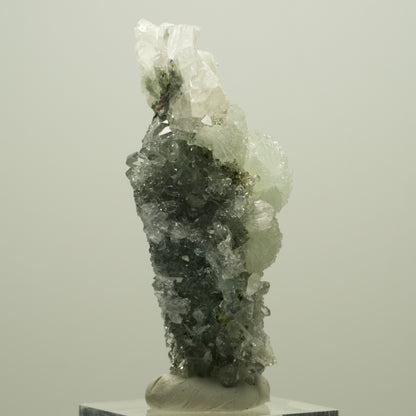 Starburst Quarz, Prehnit, Calcit, Analcim, Epidot, Matrix Streep Mine, Namibia 58*33*24mm #14635