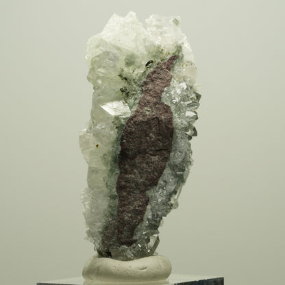Starburst Quarz, Prehnit, Calcit, Analcim, Epidot, Matrix Streep Mine, Namibia 58*33*24mm #14635