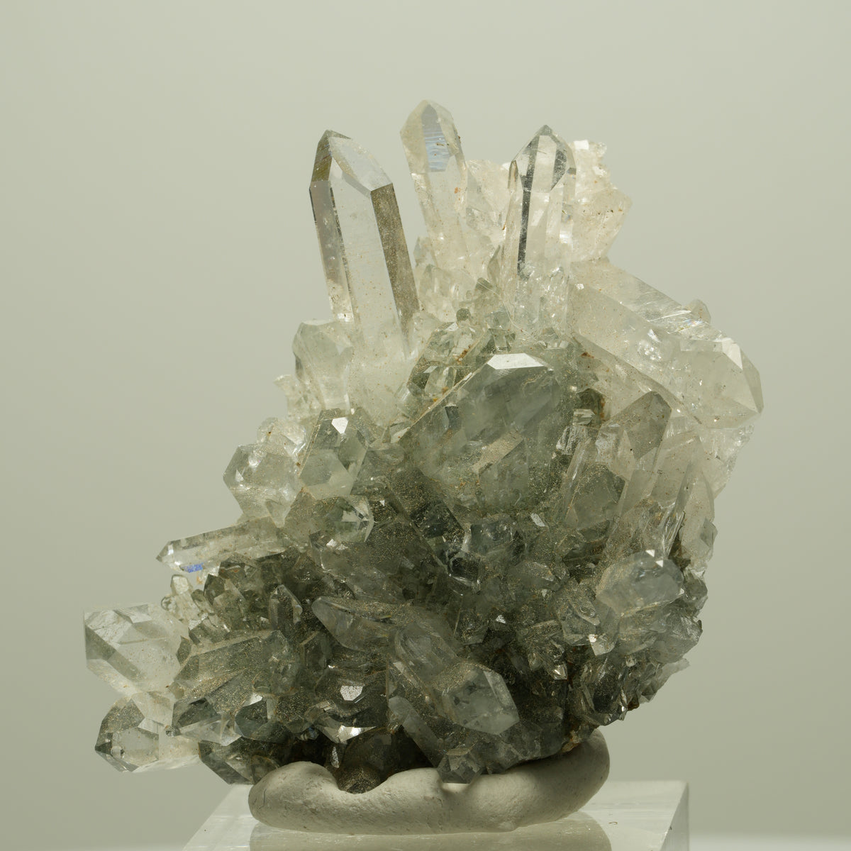 Starburst Quarz, Epidot auf Matrix Streep Mine Goboboseb Namibia 51*35*21mm #14637