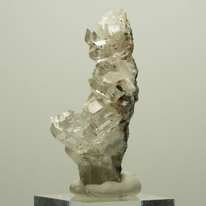 Harlekin Starburst Quarz, Calcit, Analcim auf Matrix Streep Mine, Namibia 54*31*32mm #14639