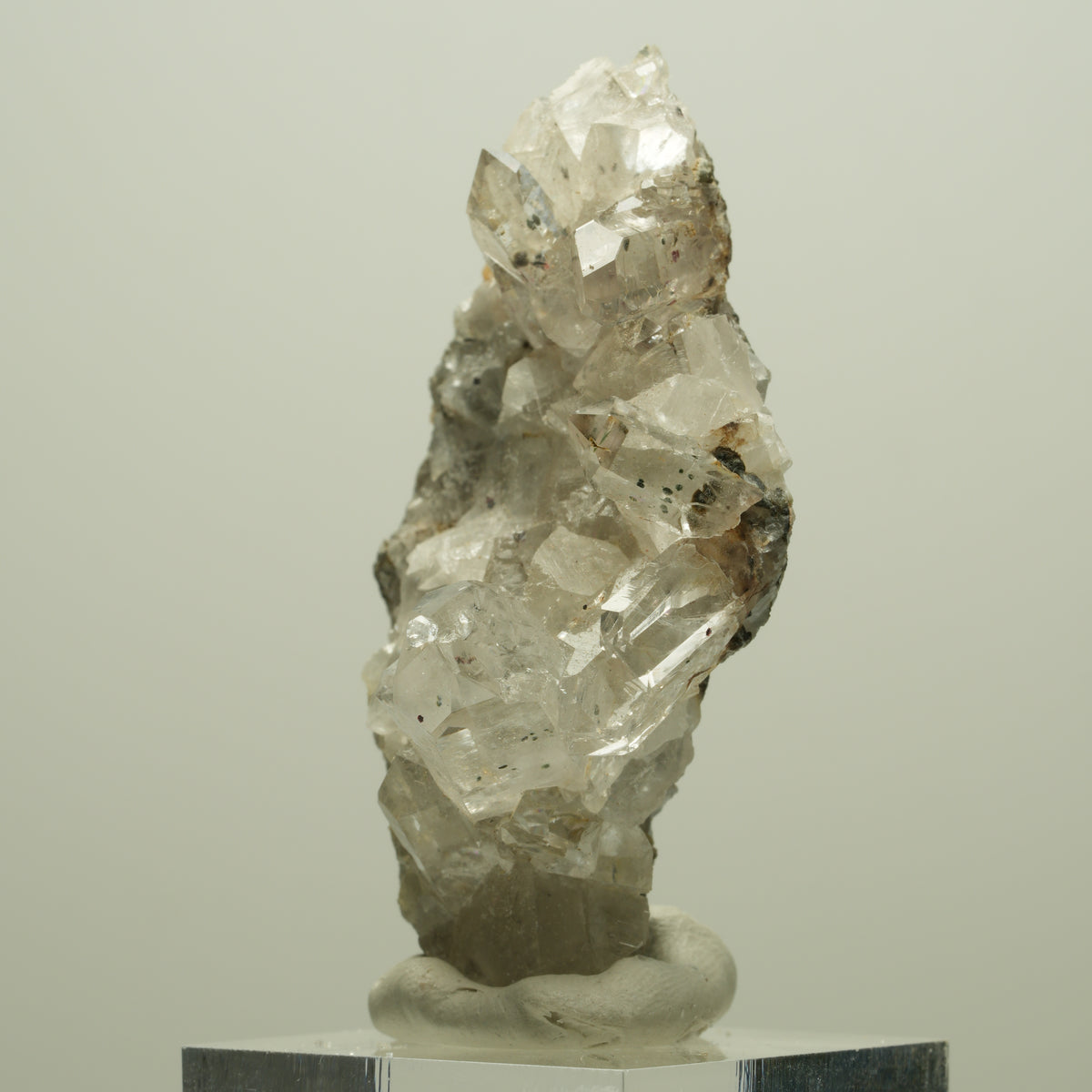 Harlekin Starburst Quarz, Calcit, Analcim auf Matrix Streep Mine, Namibia 54*31*32mm #14639