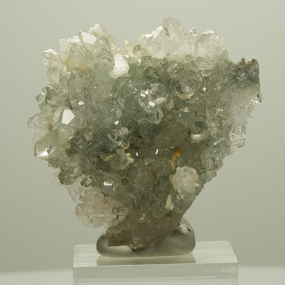 Starburst Quarz, Prehnit, Analcim, Epidot auf Matrix Streep Mine, Namibia 46*44*15mm #14642