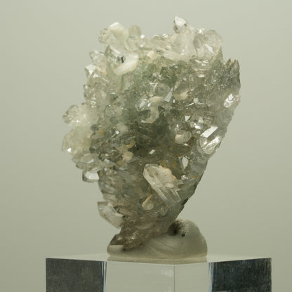 Starburst Quarz, Prehnit, Analcim, Epidot auf Matrix Streep Mine, Namibia 46*44*15mm #14642