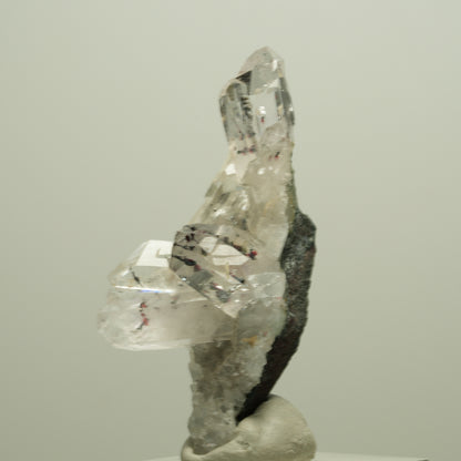 Harlekin Starburst Quarz, Prehnit, Calcit, Epidot, Matrix Streep Mine, Namibia 52*29*19mm #14644