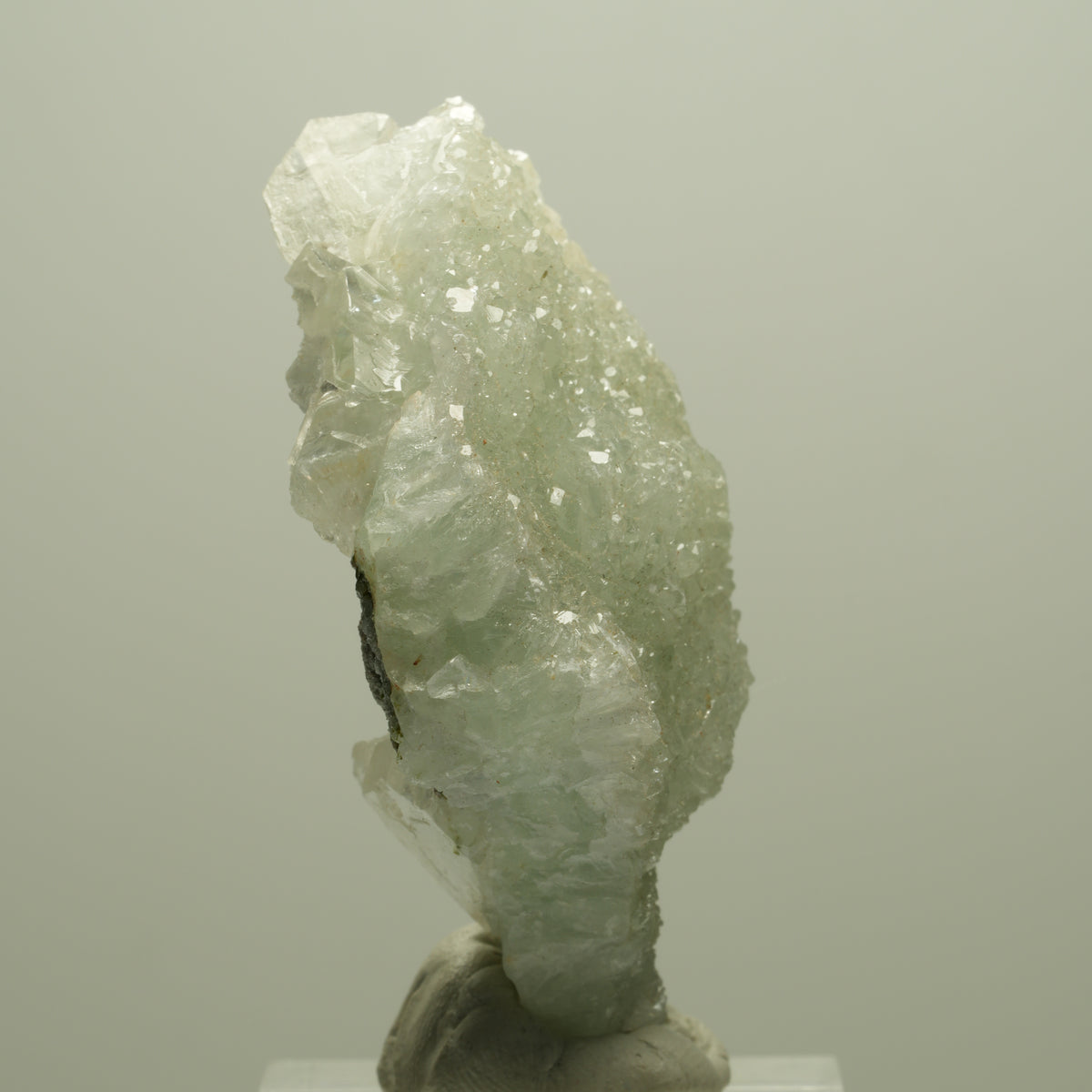 Seltene Prehnit, Epidot, Calcit Stufe Streep Mine Goboboseb Namibia 52*39*22mm #14645