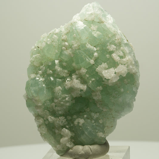 Seltene Prehnit, Analcim, Epidot Stufe Streep Mine Goboboseb Namibia 59*45*20mm #14647