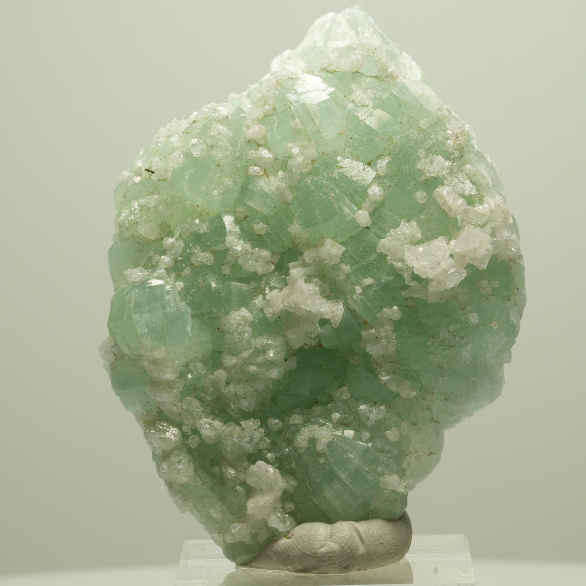 Seltene Prehnit, Analcim, Epidot Stufe Streep Mine Goboboseb Namibia 59*45*20mm #14647