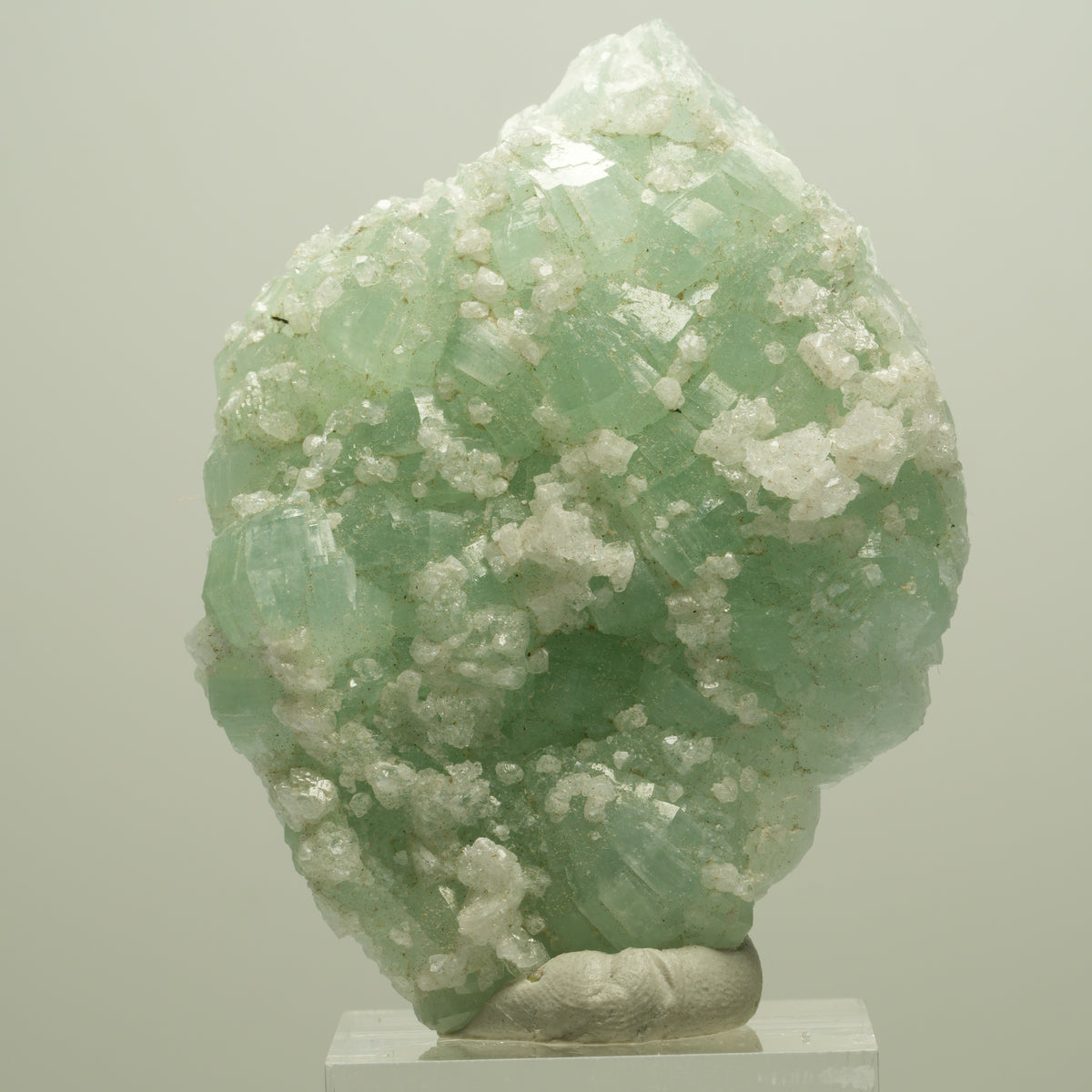 Seltene Prehnit, Analcim, Epidot Stufe Streep Mine Goboboseb Namibia 59*45*20mm #14647