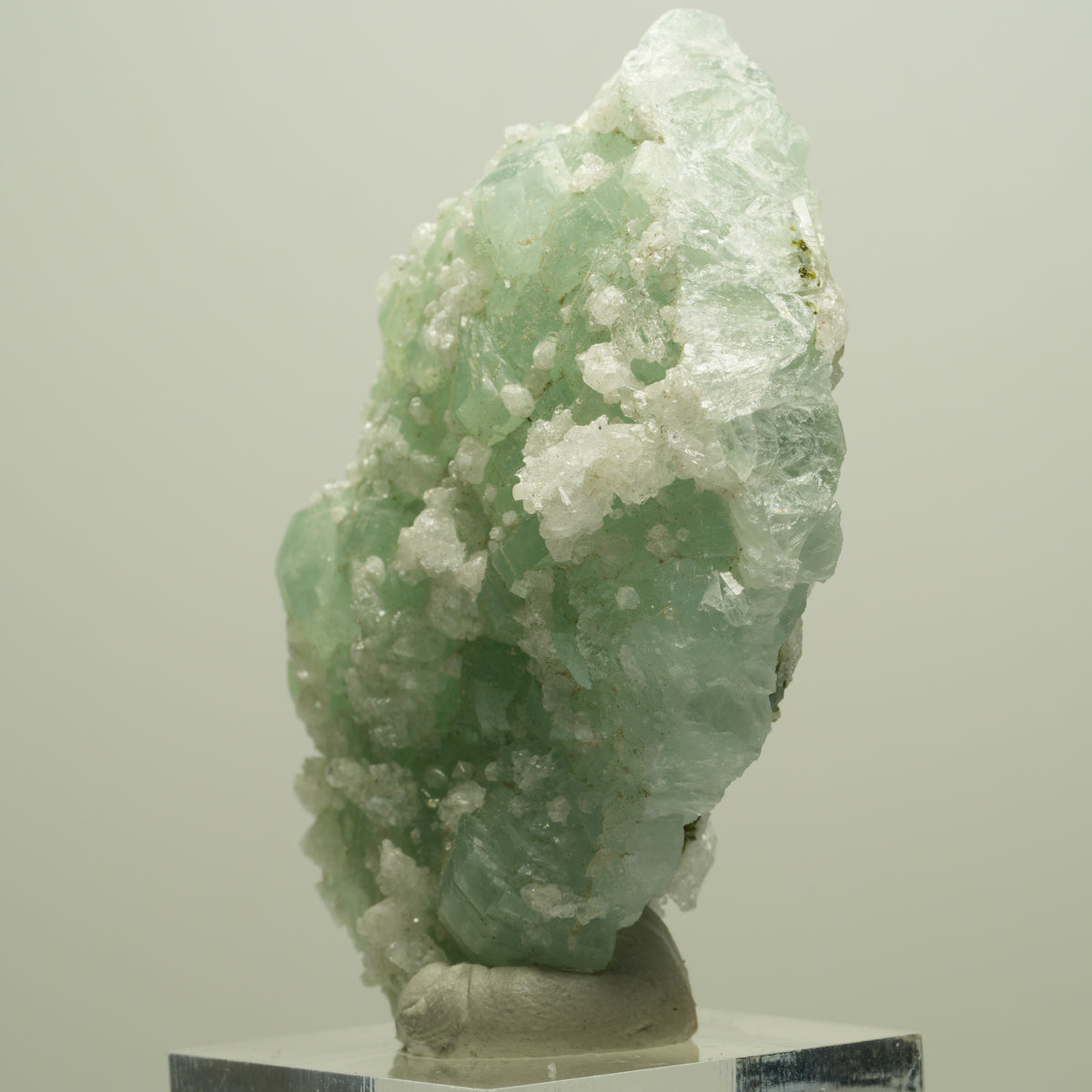 Seltene Prehnit, Analcim, Epidot Stufe Streep Mine Goboboseb Namibia 59*45*20mm #14647