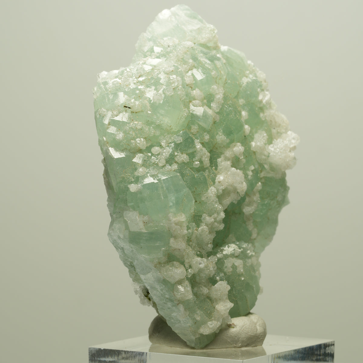 Seltene Prehnit, Analcim, Epidot Stufe Streep Mine Goboboseb Namibia 59*45*20mm #14647