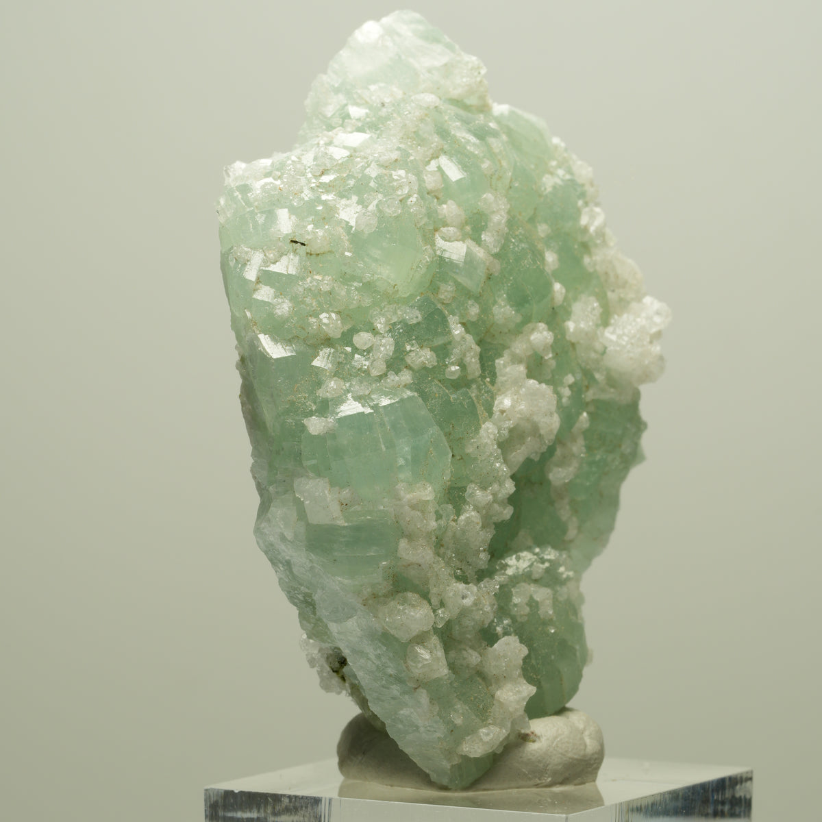 Seltene Prehnit, Analcim, Epidot Stufe Streep Mine Goboboseb Namibia 59*45*20mm #14647