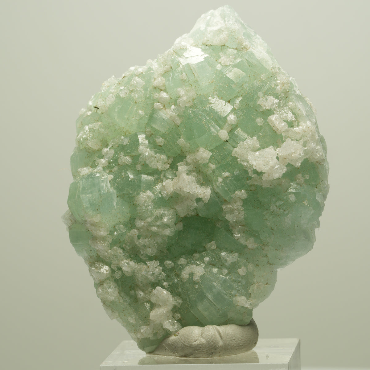 Seltene Prehnit, Analcim, Epidot Stufe Streep Mine Goboboseb Namibia 59*45*20mm #14647