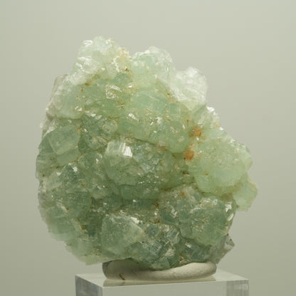 Seltene Prehnit, Epidot, Calcit Stufe Streep Mine Goboboseb Namibia 54*45*22mm #14651