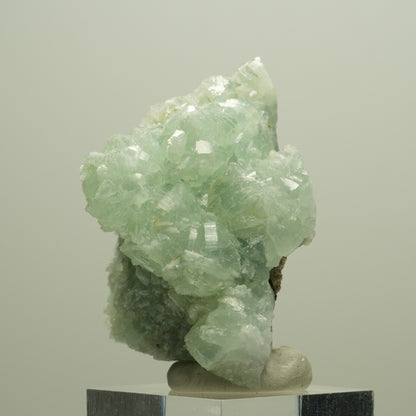 Seltene Prehnit, Epidot, Calcit Stufe Streep Mine Goboboseb Namibia 48*40*34mm #14652