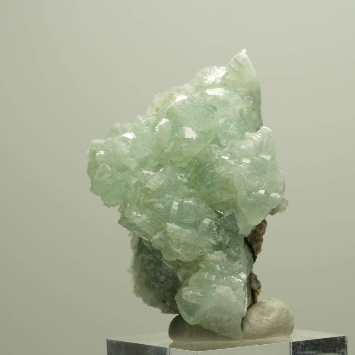 Seltene Prehnit, Epidot, Calcit Stufe Streep Mine Goboboseb Namibia 48*40*34mm #14652