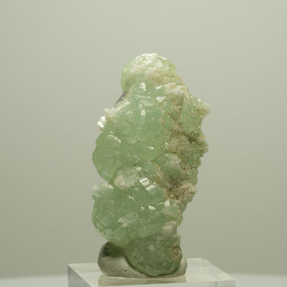 Phantom Amethyst mit Prehnit Streep Mine, Goboboseb, Namibia 49*24*22mm #14655