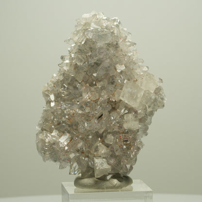 Harlekin Starburst Quarz, Calcit, Epidot auf Matrix Streep Mine, Namibia 65*45*17mm #14659