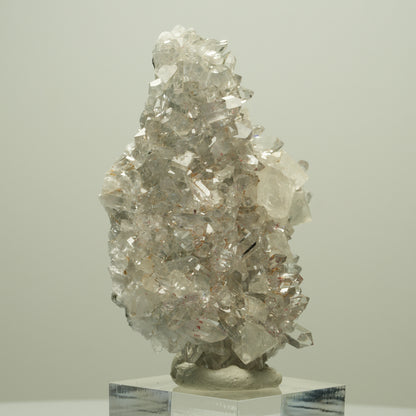 Harlekin Starburst Quarz, Calcit, Epidot auf Matrix Streep Mine, Namibia 65*45*17mm #14659