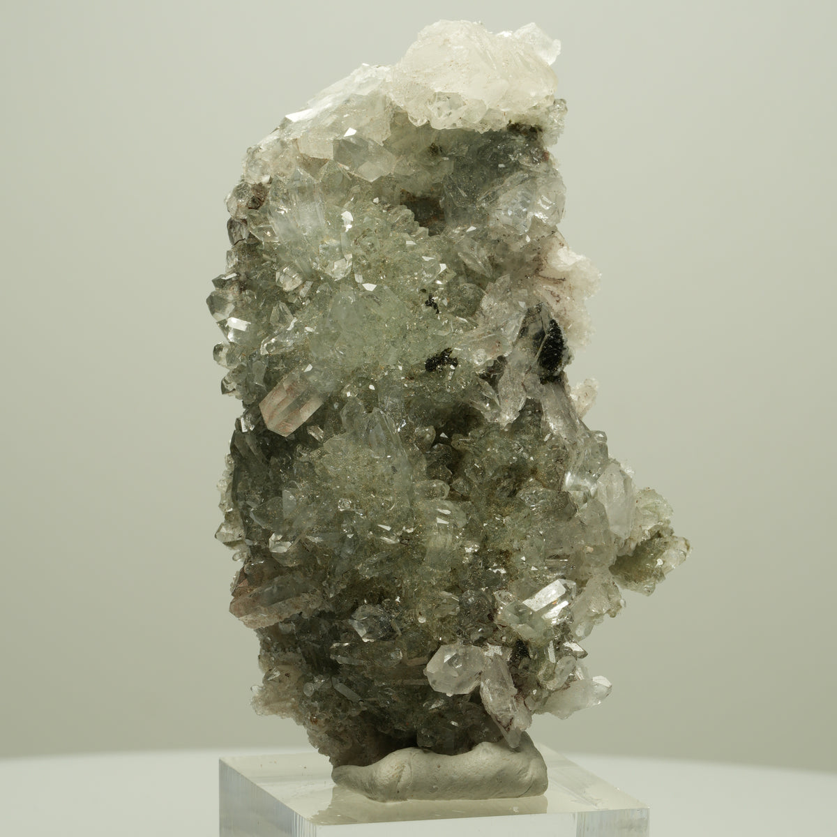 Starburst Quarz, Calcit, Analcim, Epidot, Matrix Streep Mine, Namibia 68*41*24mm #14661