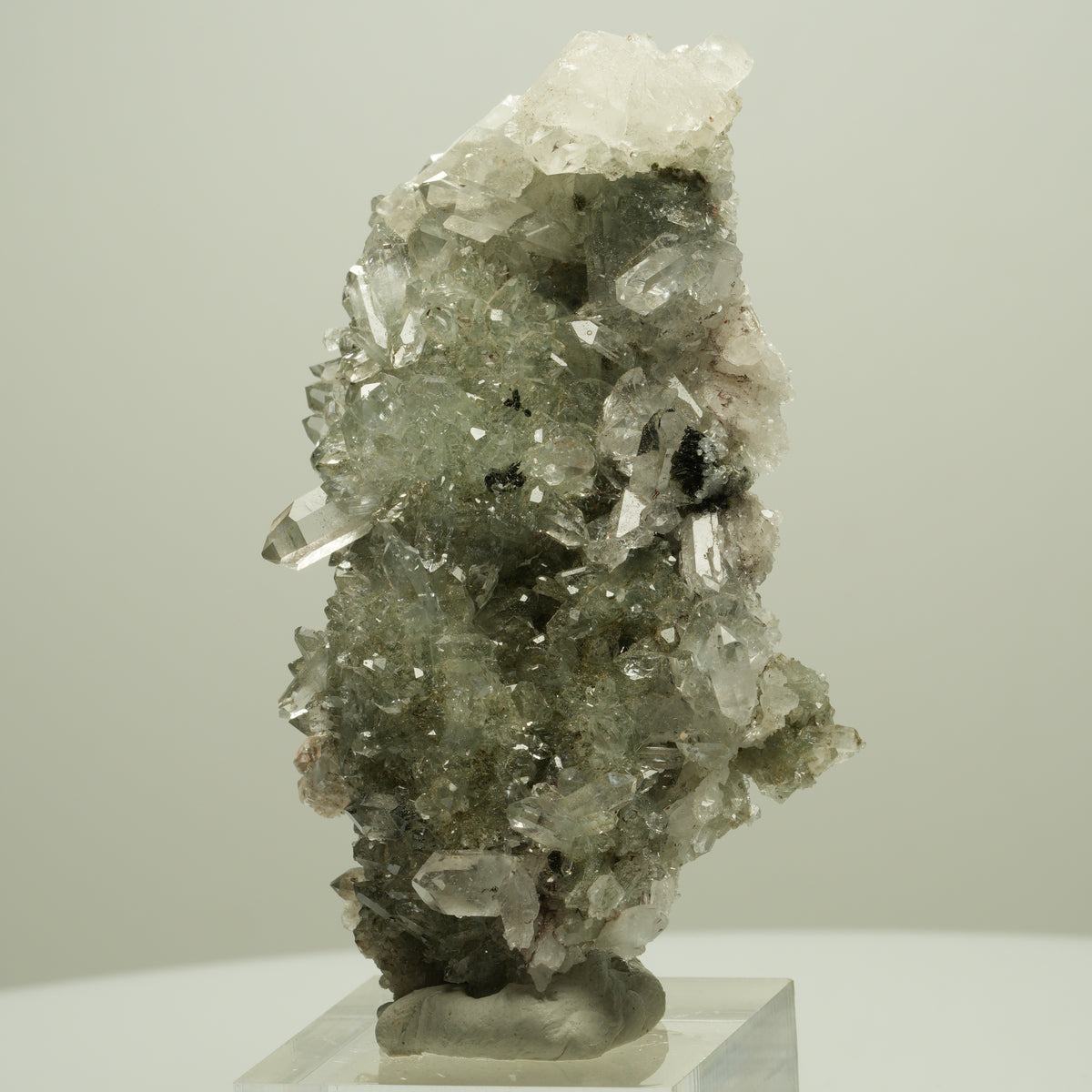 Starburst Quarz, Calcit, Analcim, Epidot, Matrix Streep Mine, Namibia 68*41*24mm #14661