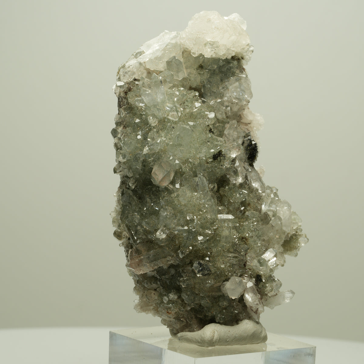 Starburst Quarz, Calcit, Analcim, Epidot, Matrix Streep Mine, Namibia 68*41*24mm #14661