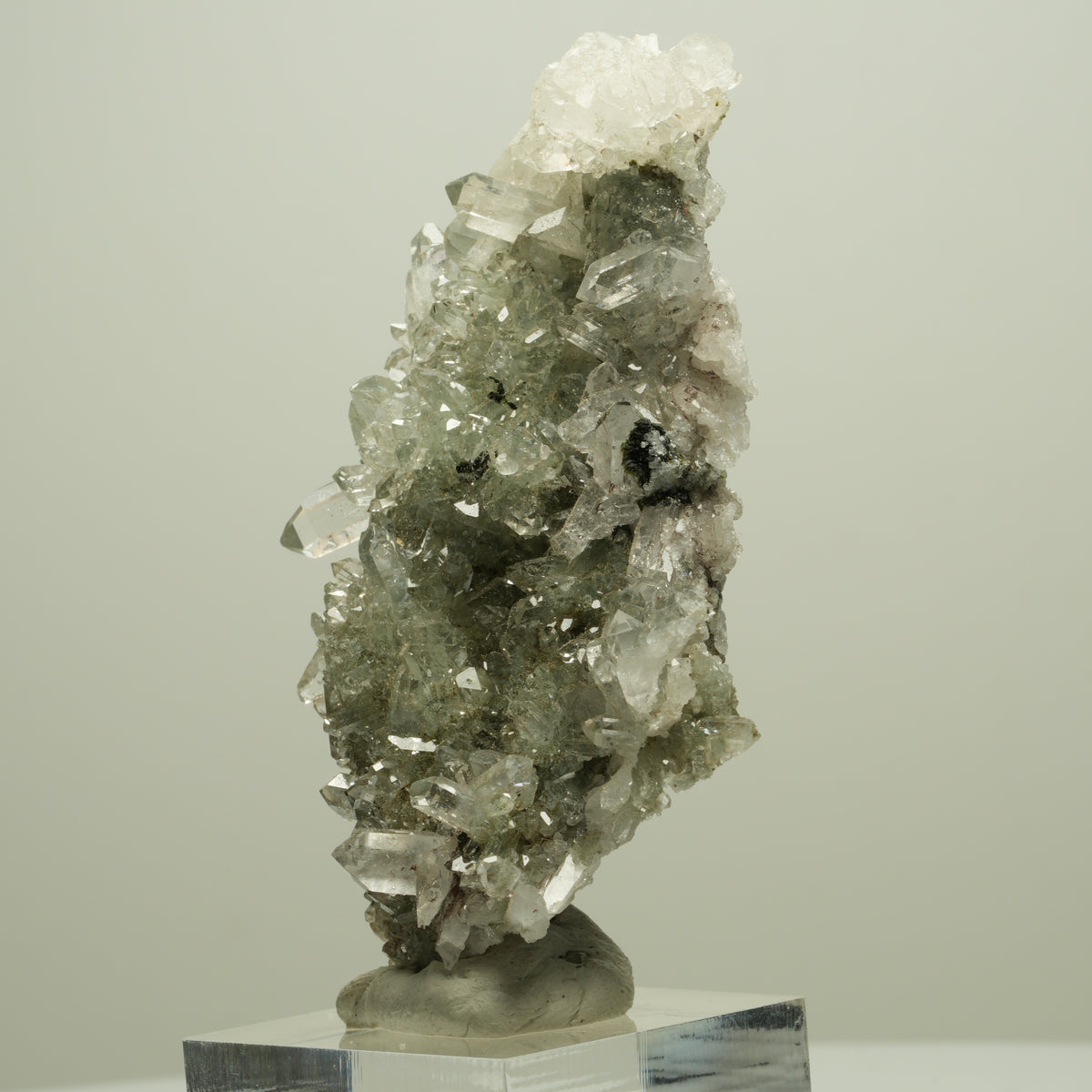 Starburst Quarz, Calcit, Analcim, Epidot, Matrix Streep Mine, Namibia 68*41*24mm #14661