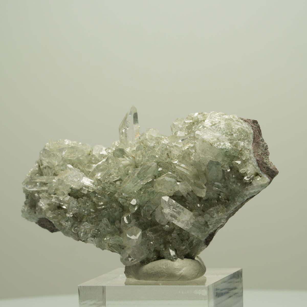 Starburst Quarz, Epidot auf Matrix Streep Mine Goboboseb Namibia 66*36*18mm #14662