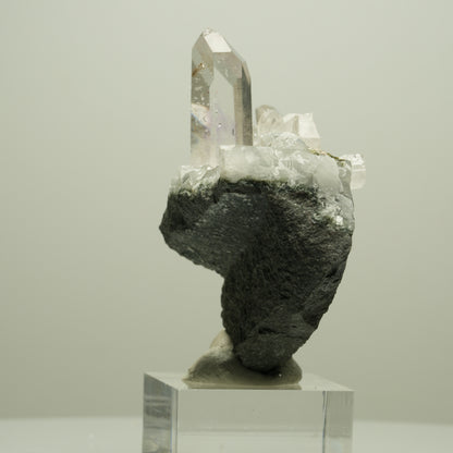 Phantom Amethyst, Epidot auf Matrix Streep Mine Goboboseb Namibia 61*54*30mm #14663