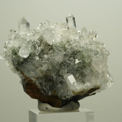 Starburst Quarz, Calcit, Analcim, Epidot auf  Matrix Streep Mine, Namibia 67*46*39mm #14665