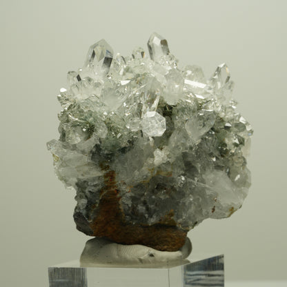 Starburst Quarz, Calcit, Analcim, Epidot auf  Matrix Streep Mine, Namibia 67*46*39mm #14665