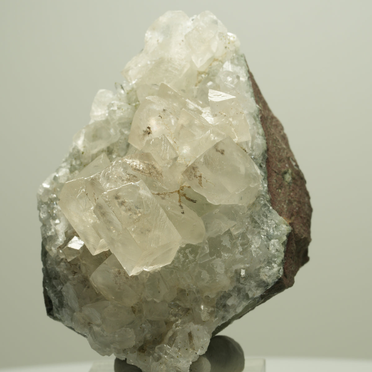 Starburst Quarz, Calcit Würfel, Epidot auf Matrix Streep Mine Namibia 66*44*45mm #14667