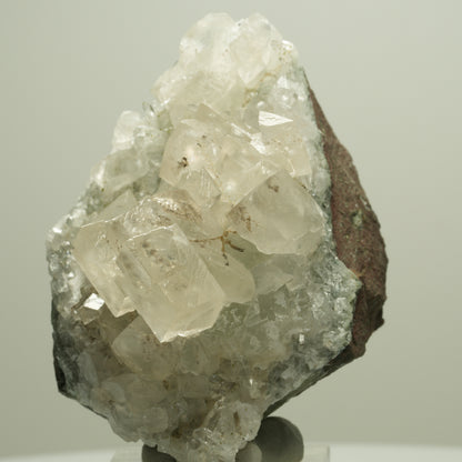 Starburst Quarz, Calcit Würfel, Epidot auf Matrix Streep Mine Namibia 66*44*45mm #14667