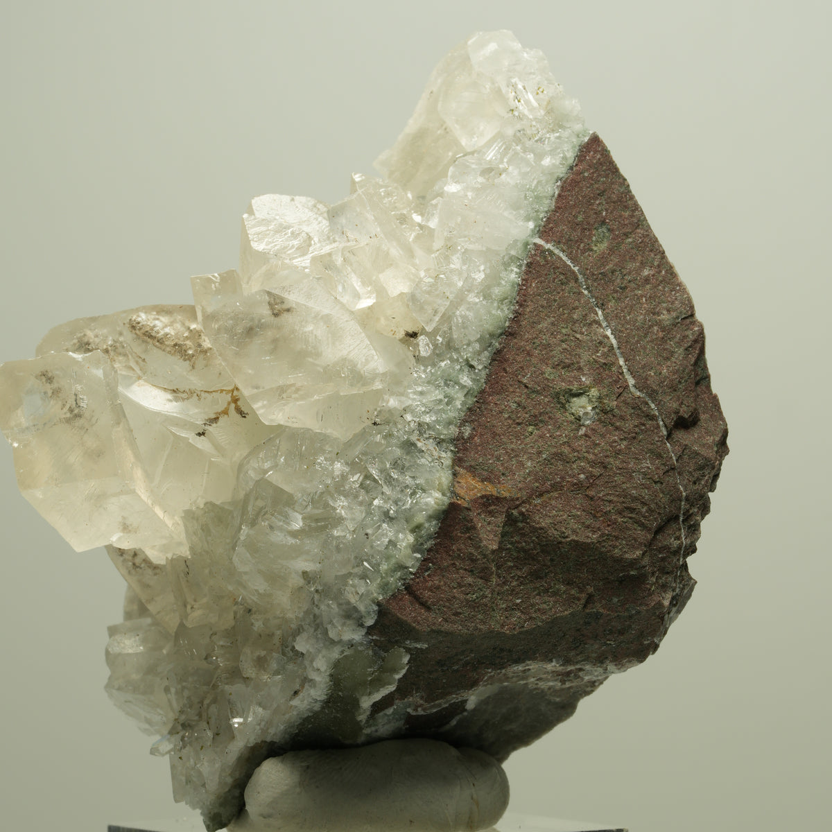 Starburst Quarz, Calcit Würfel, Epidot auf Matrix Streep Mine Namibia 66*44*45mm #14667