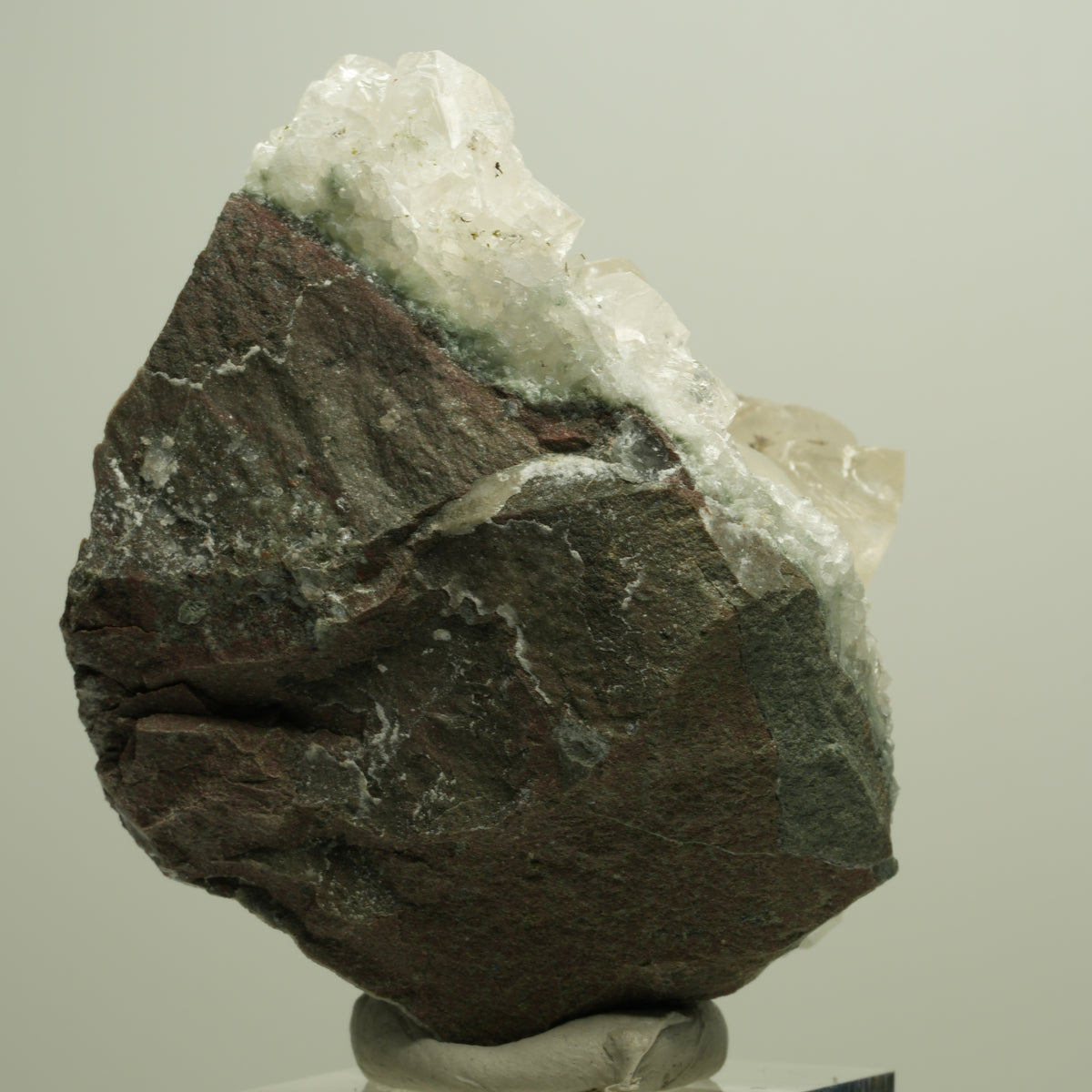 Starburst Quarz, Calcit Würfel, Epidot auf Matrix Streep Mine Namibia 66*44*45mm #14667