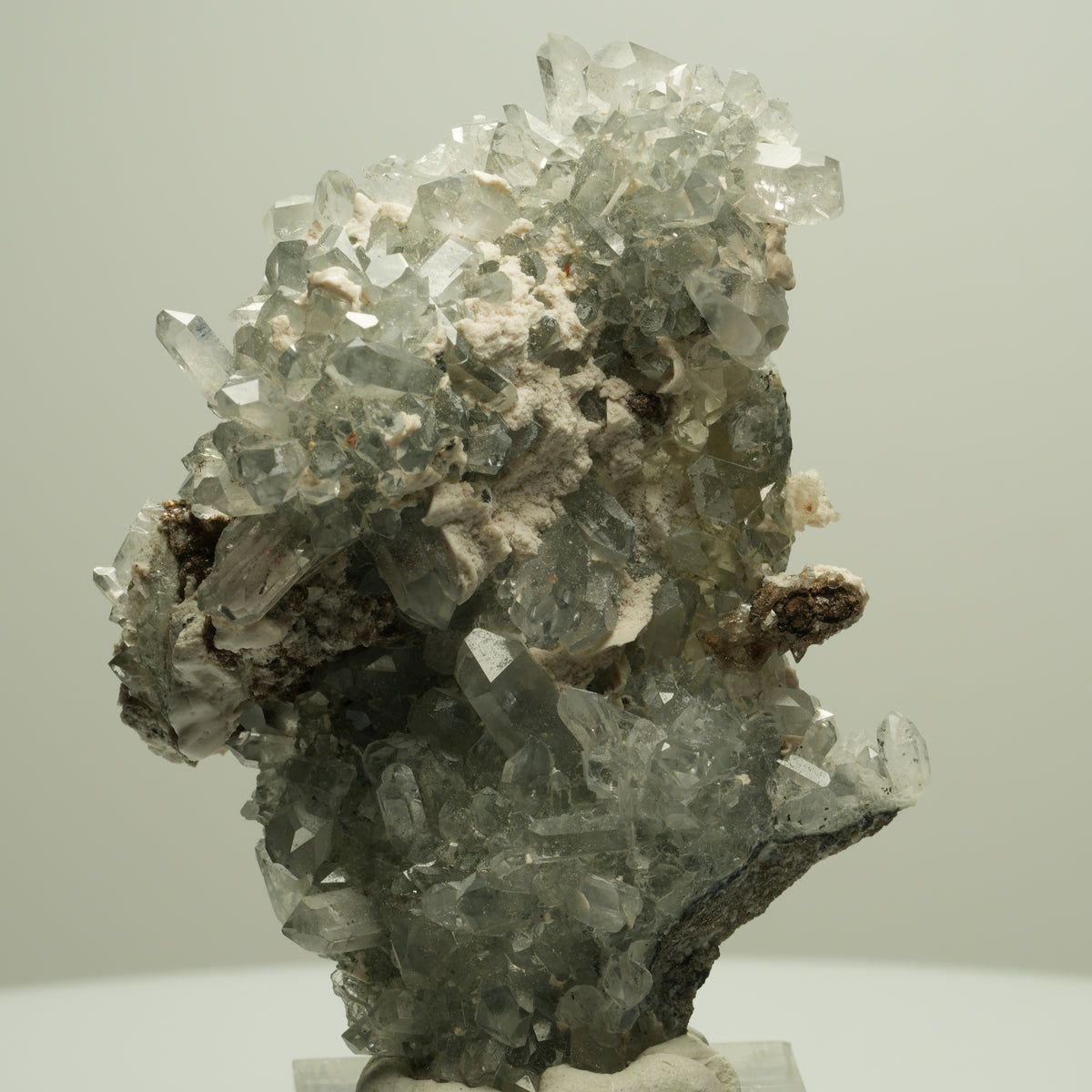 Starburst Quarz, Epidot auf Matrix Streep Mine Goboboseb Namibia 63*50*27mm #14669