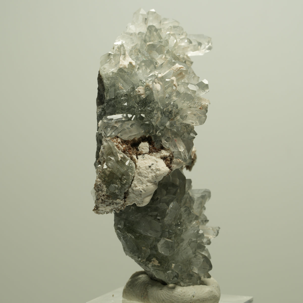 Starburst Quarz, Epidot auf Matrix Streep Mine Goboboseb Namibia 63*50*27mm #14669