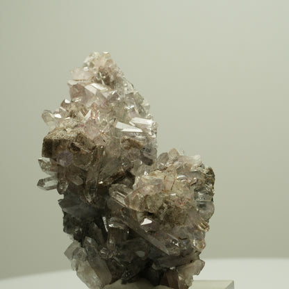 Harlekin Starburst Amethyst, Calcit, Epidot auf Matrix Streep Mine Namibia 66*39*27mm #14670